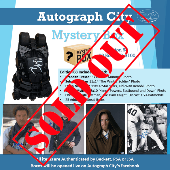 Autograph City Mystery Box: Edition 68: SOLD OUT - Prime Time Signatures -