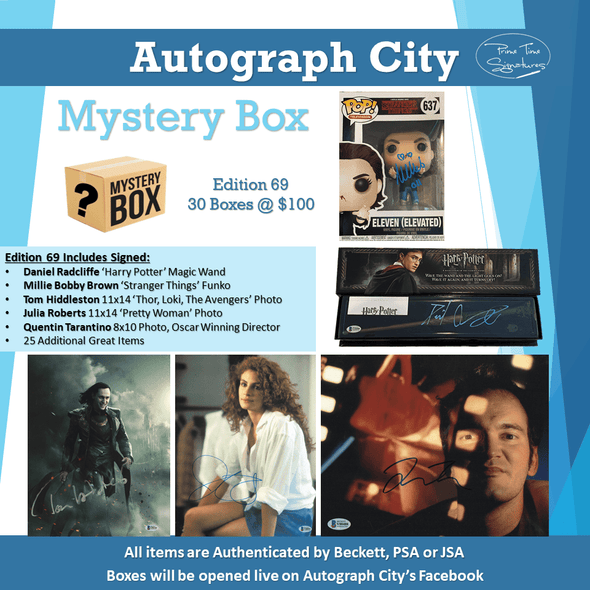 Autograph City Mystery Box: Edition 69: Sold Out - Prime Time Signatures -