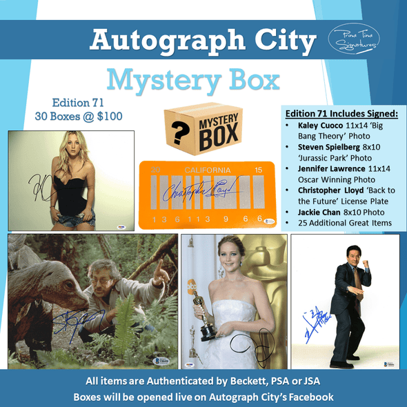 Autograph City Mystery Box: Edition 71: Sold Out - Prime Time Signatures -