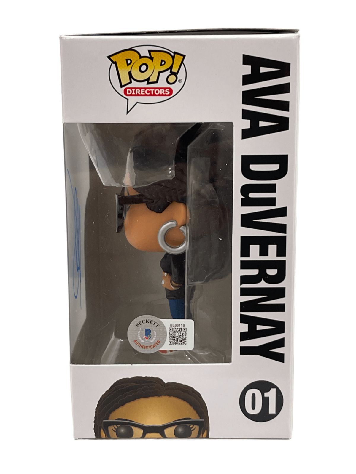 Ava DuVernay Signed Funko Beckett COA - Detail View