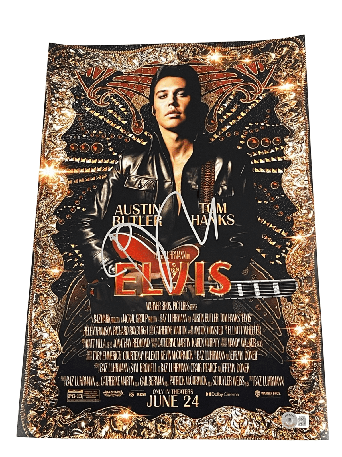 Baz Luhrmann Signed 12x18 Photo from Elvis Beckett COA - Item #1