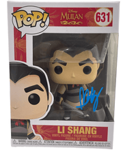BD Wong Authentic Autographed Li Shang Disney Mulan 631 Funko Pop Figure