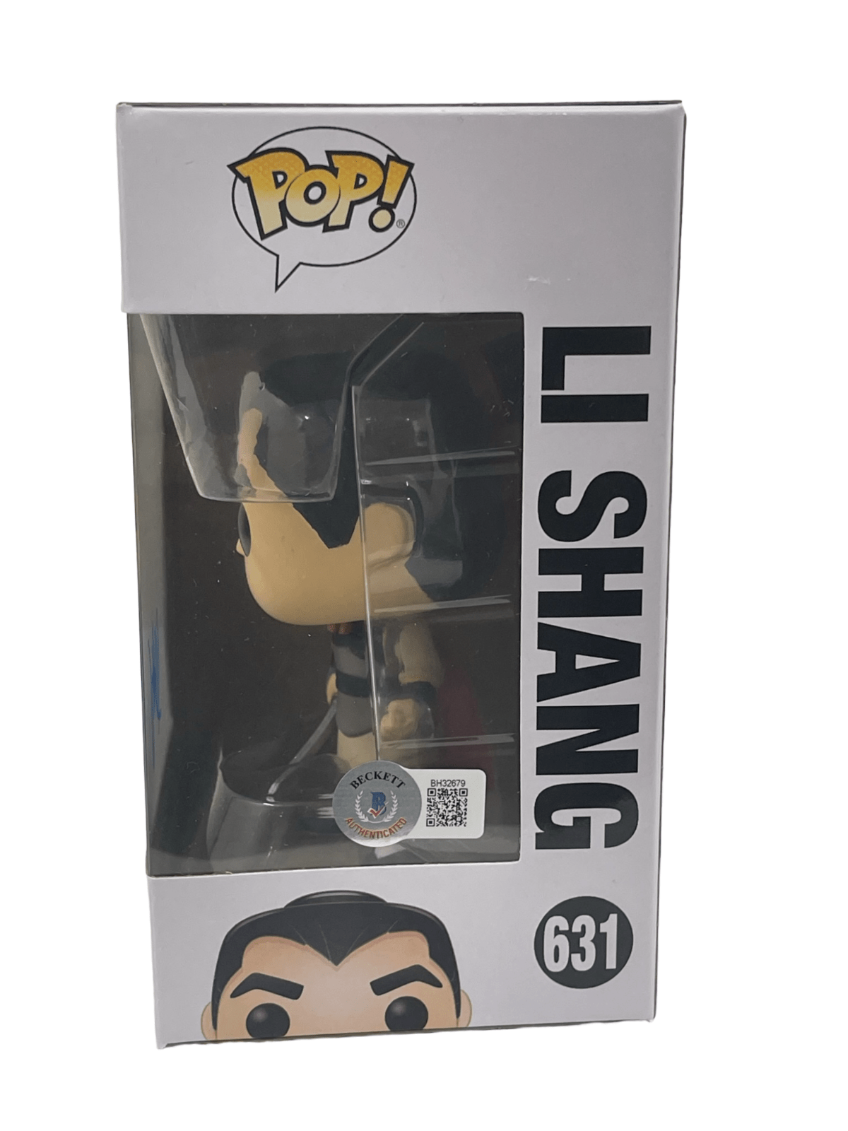 BD Wong Signed Funko from Mulan Beckett COA - Detail View