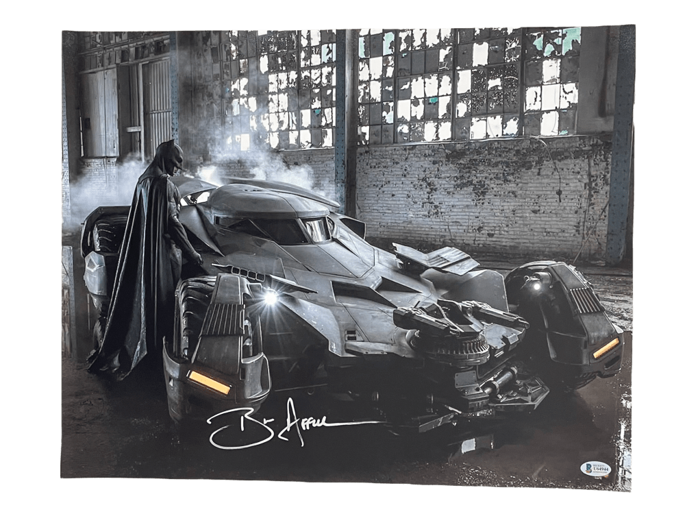 Ben Affleck Signed 16x20 Photo from Justice League Beckett COA