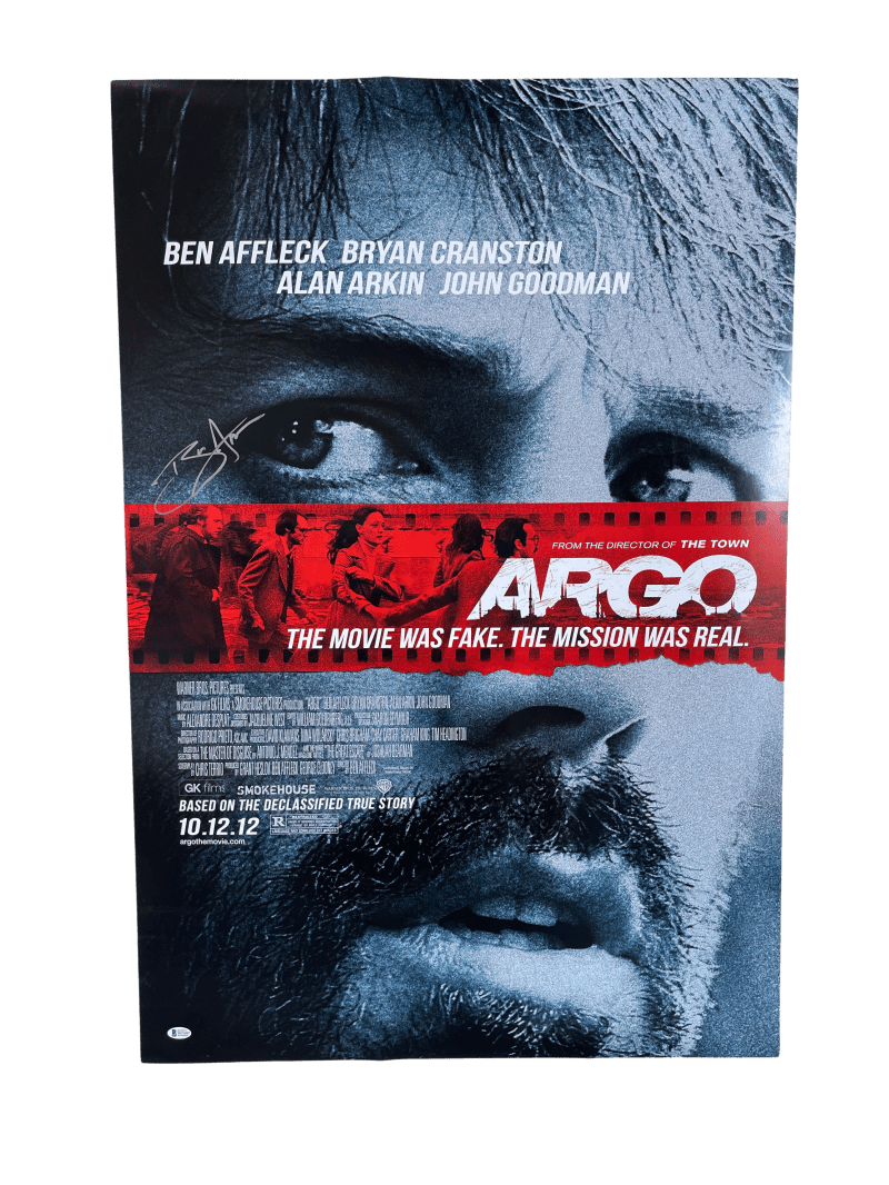Ben Affleck Authentic Autographed Full Size Argo Poster