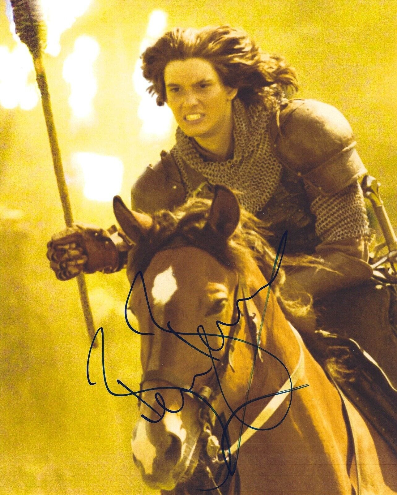 Ben Barnes Signed 8x10 Photo from The Chronicles of Narnia Certified Authentic