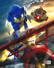 Ben Schwartz Signed 8x10 Photo from Sonic the Hedgehog Beckett COA - Item #1
