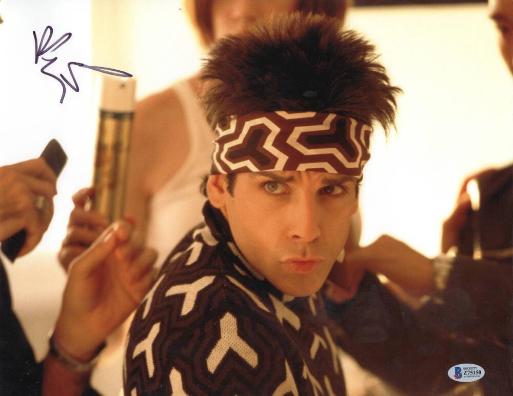 Ben Stiller Signed 11x14 Photo from Zoolander Beckett COA - Item #1