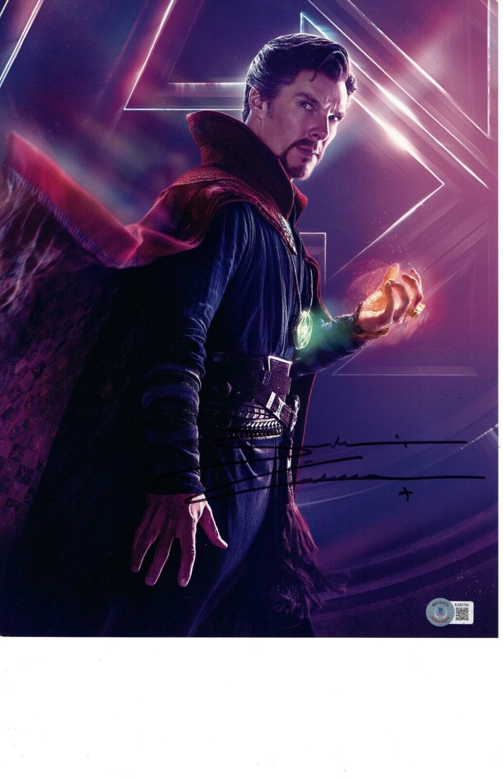 Benedict Cumberbatch Signed 11x14 Photo from Doctor Strange Beckett COA - Item #2