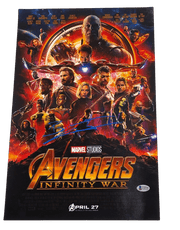 Benedict Cumberbatch Signed 12x18 Photo from The Avengers Beckett COA