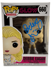 Betty Gilpin Authentic Autographed Debbie Eagan Glow 660 Funko Pop Figure