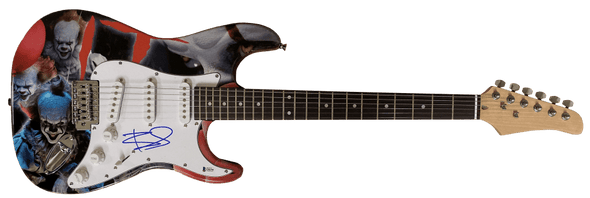 Bill Skarsgard Authentic Autographed Full Size Custom Electric Guitar - Prime Time Signatures - TV & Film