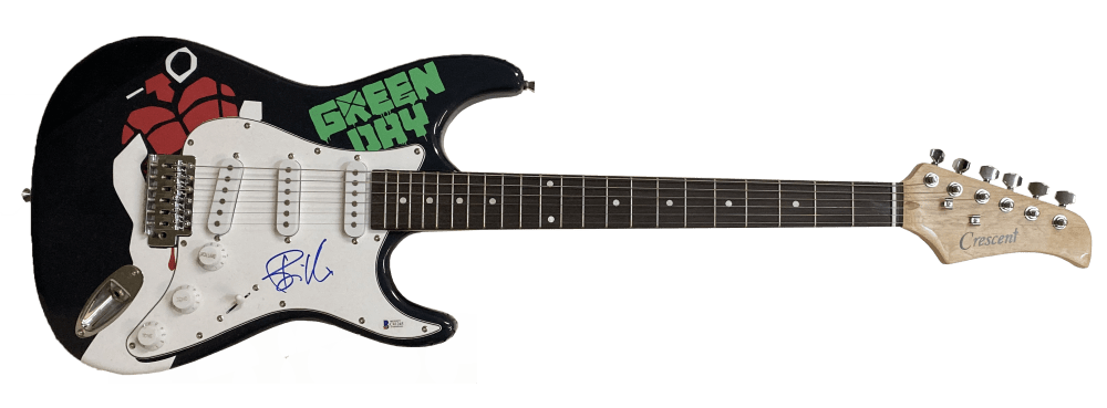billie joe armstrong gear Billie Joe Armstrong Signed Guitar