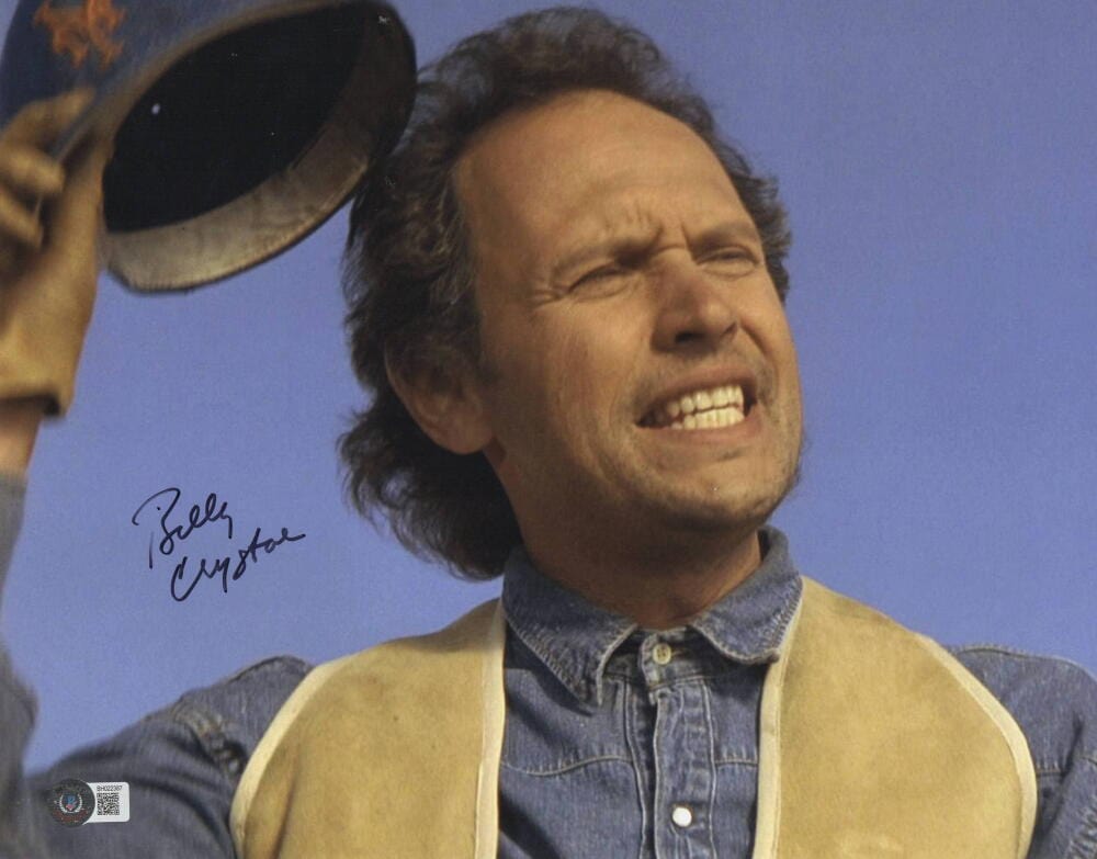 Billy Crystal Signed 11x14 Photo from City Slickers Beckett COA - Item #1