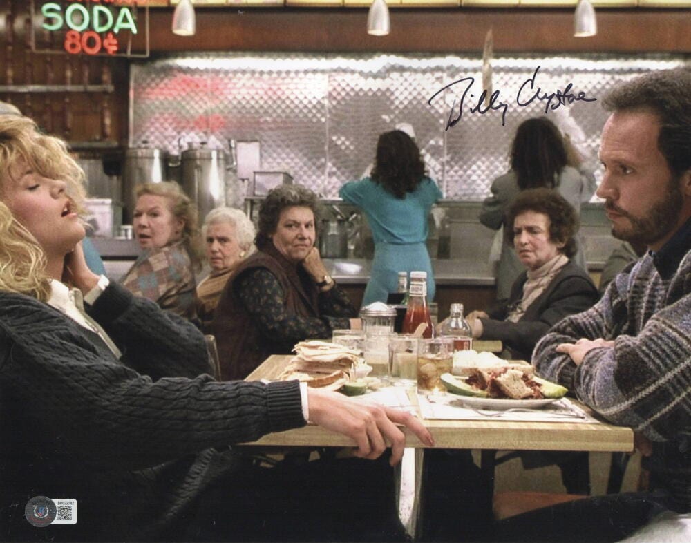 Billy Crystal Signed 11x14 Photo from When Harry Met Sally Beckett COA