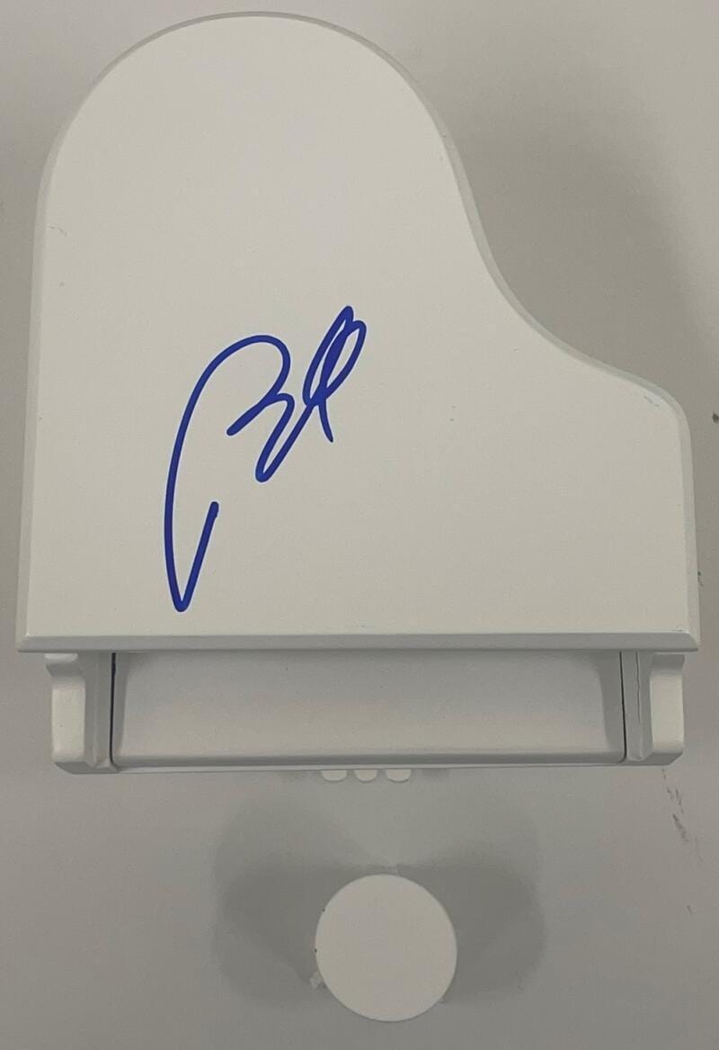 Billy Joel Signed Piano Box Beckett COA - Item #2