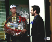 BJ Novak Signed 8x10 Photo from The Office Beckett COA - Item #4