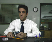 BJ Novak Signed 8x10 Photo from The Office Beckett COA - Item #1