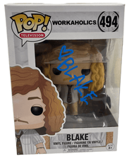 Blake Anderson Authentic Autographed Blake Workaholics 494 Funko Pop Figure