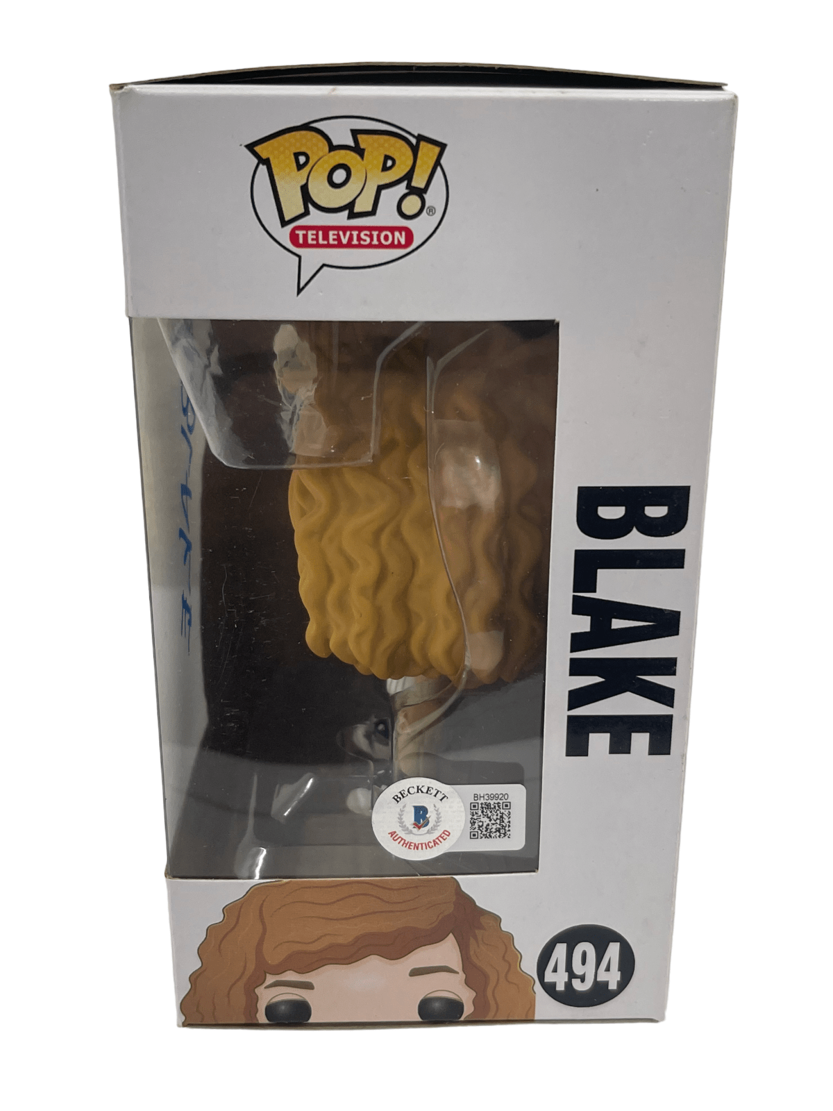 Blake Anderson Signed Funko from Workaholics Beckett COA - Detail View