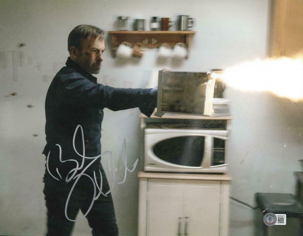 Bob Odenkirk Signed 11x14 Photo from Nobody Beckett COA - Item #1