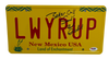Bob Odenkirk Authentic Autographed "LWYRUP" License Plate