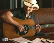 Brad Paisley Signed 8x10 Photo Beckett COA - Item #3