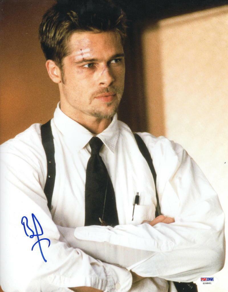 Brad Pitt Authentic Autographed 11x14 Photo - Prime Time Signatures - TV & Film
