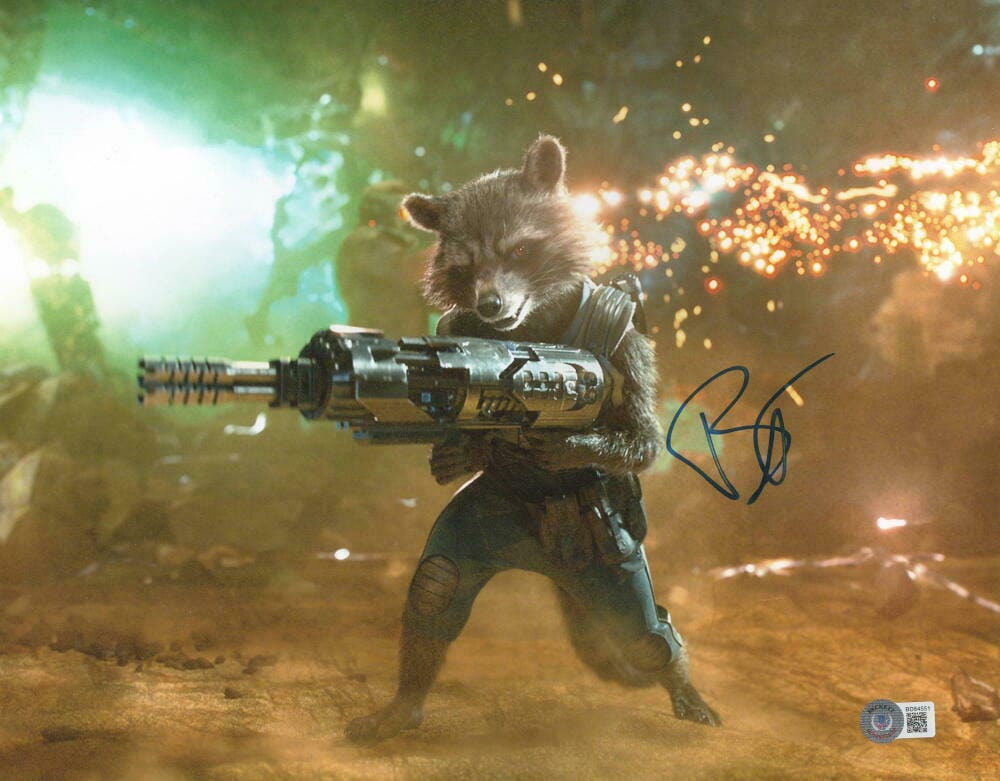 Bradley Cooper Signed 11x14 Photo from The Avengers Beckett COA - Item #7