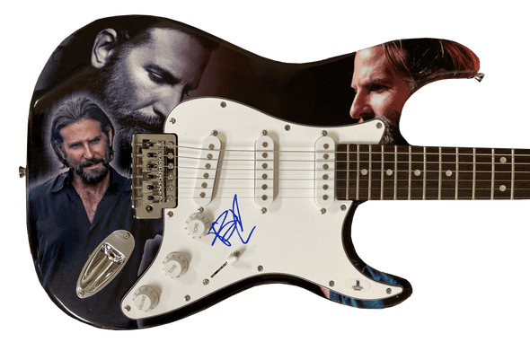 Bradley Cooper Authentic Autographed Full Size Custom Electric Guitar - Prime Time Signatures - TV & Film