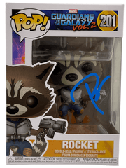 Bradley Cooper Authentic Autographed Rocket Guardians of the Galaxy 201 Funko Pop Figure
