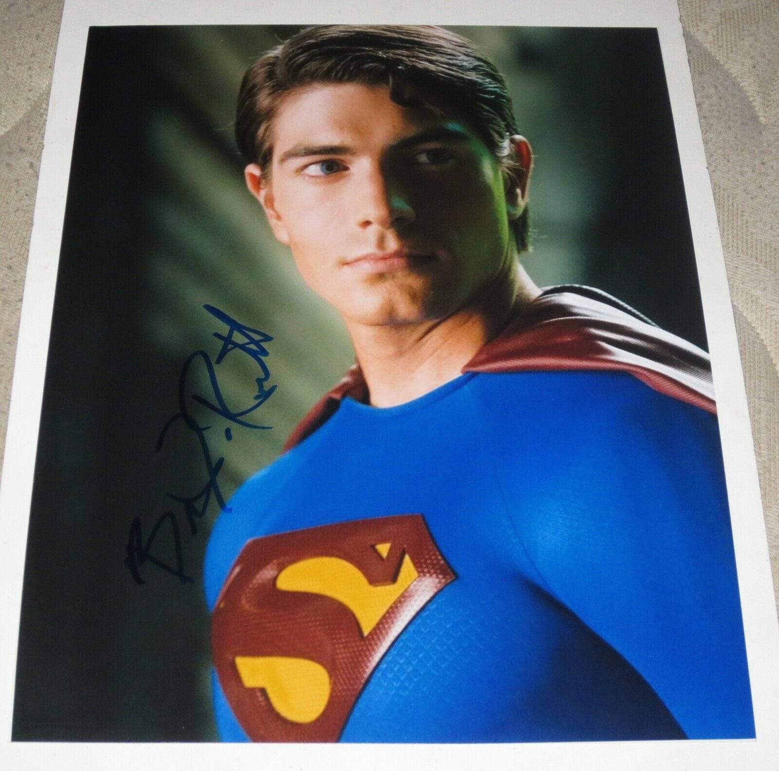 Brandon Routh Authentic Autographed 11x14 Photo - Prime Time Signatures - TV & Film