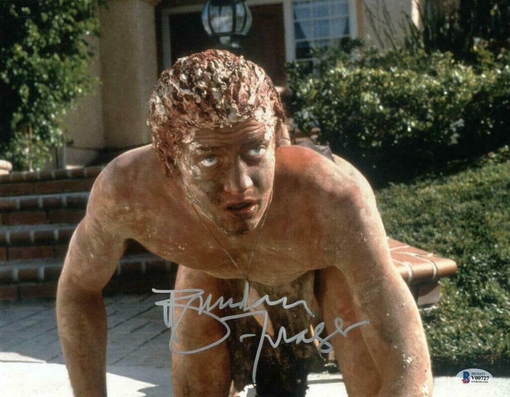 Brendan Fraser Signed 11x14 Photo from Encino Man Beckett COA - Item #2