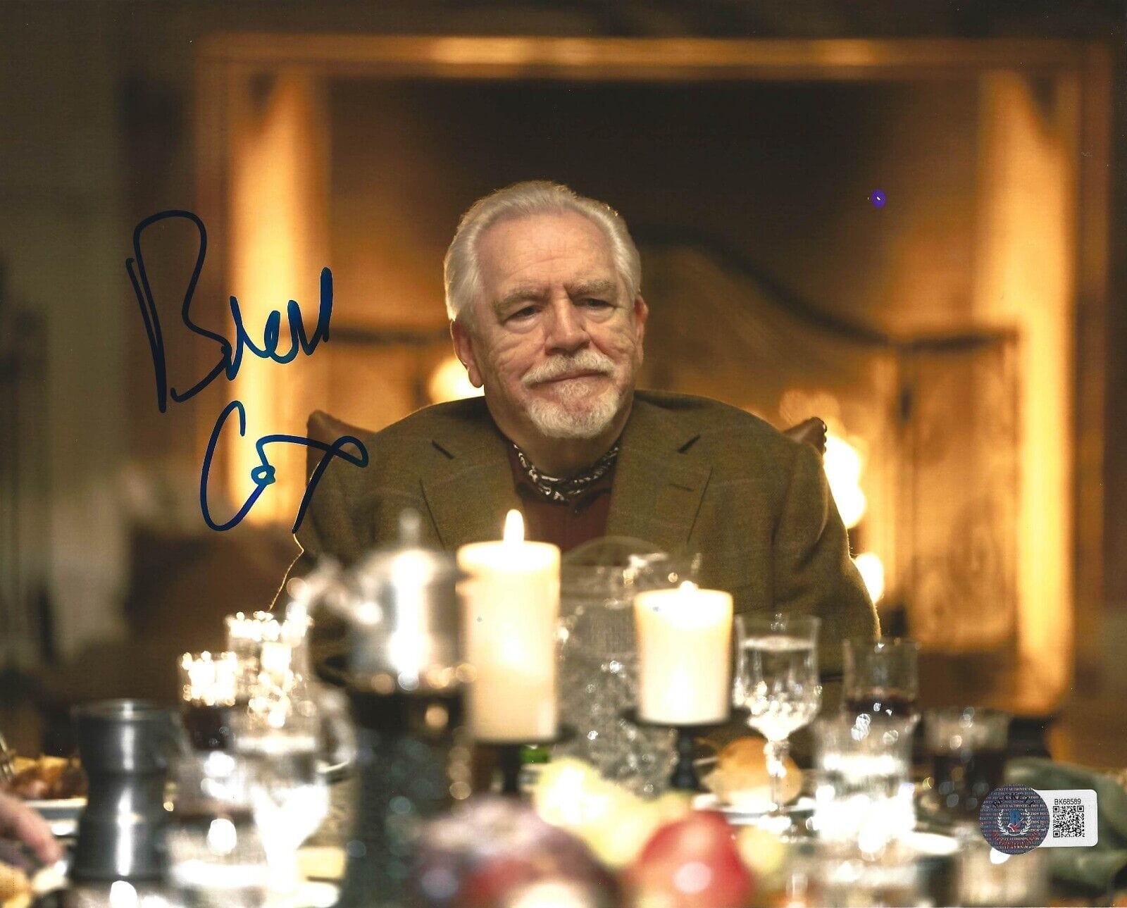 Brian Cox Signed 8x10 Photo from Succession Beckett COA - Item #3
