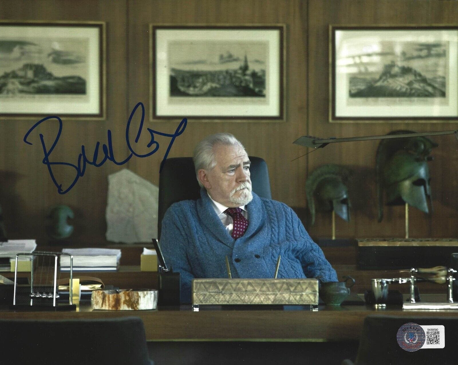 Brian Cox Signed 8x10 Photo from Succession Beckett COA - Item #2