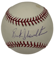 Buck Showalter Authentic Autographed Official Major League Baseball