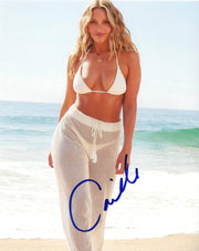 Camille Kostek Signed 8x10 Photo Certified Authentic