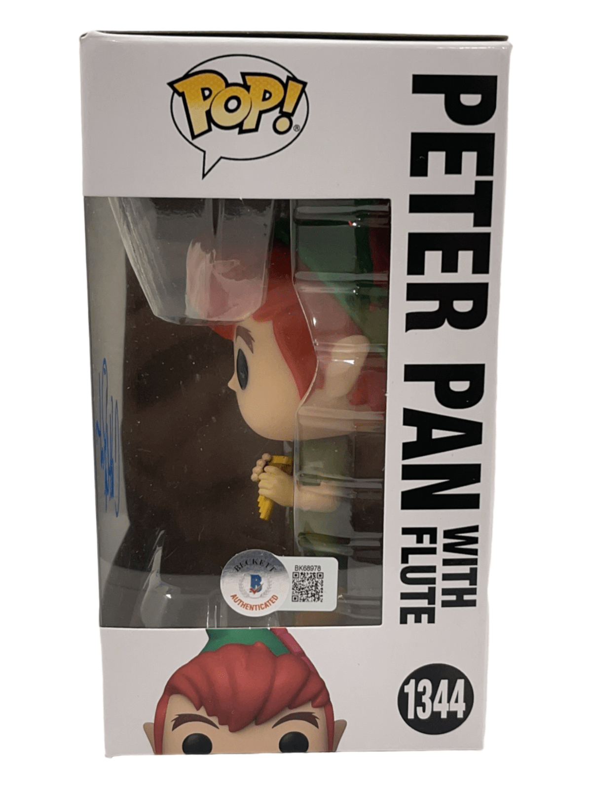 Cathy Rigby Signed Funko from Peter Pan Beckett COA - Detail View