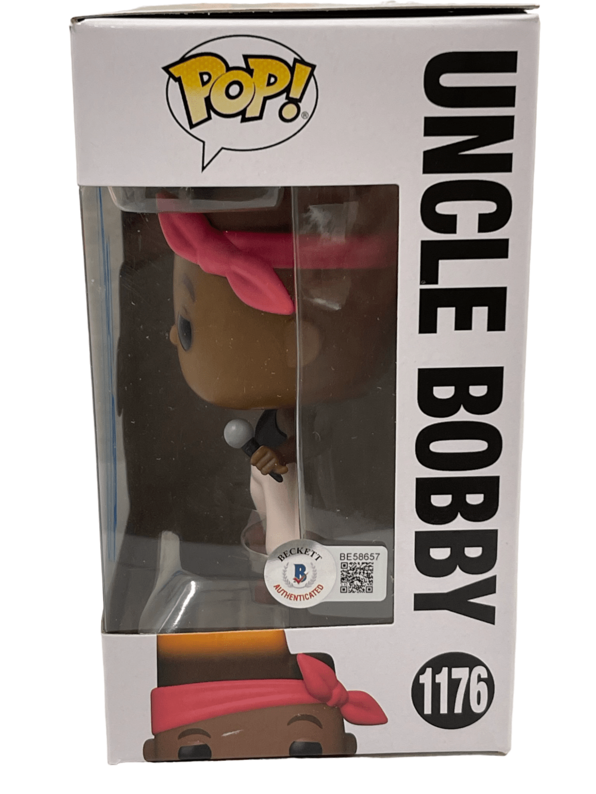 Cedric the Entertainer Signed Funko from The Proud Family Beckett COA - Detail View