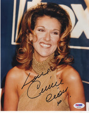 Celine Dion Authentic Autographed 8x10 Photo - Prime Time Signatures - Music