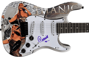 Celine Dion Authentic Autographed Full Size Custom Electric Guitar