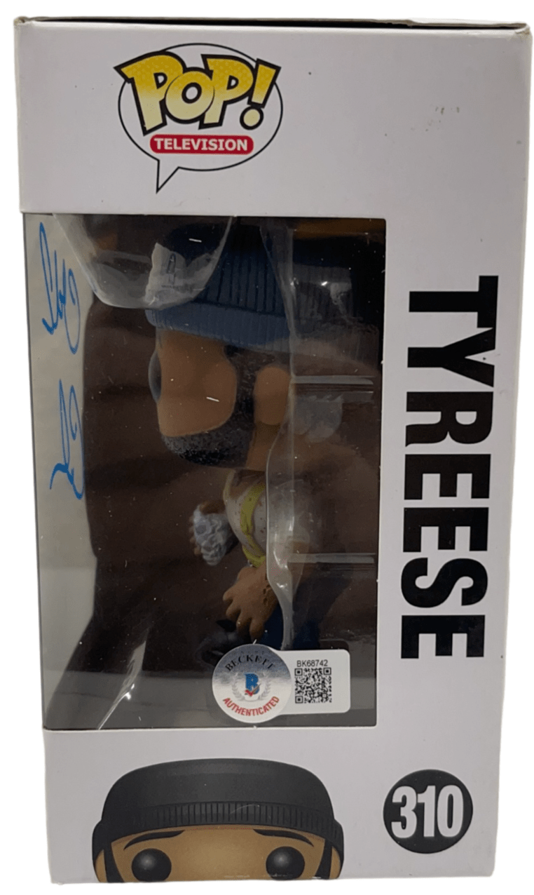 Chad Coleman Signed Funko from The Walking Dead Beckett COA - Detail View