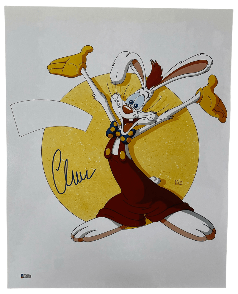 Charles Fleischer Signed 16x20 Photo from Who Framed Roger Rabbit? Beckett COA - Item #5