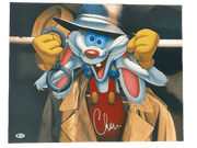 Charles Fleischer Signed 16x20 Photo from Who Framed Roger Rabbit? Beckett COA - Item #4