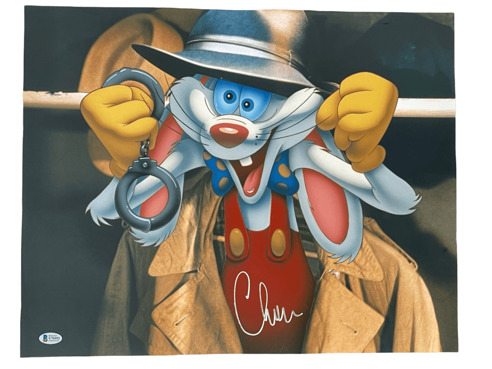Charles Fleischer Signed 16x20 Photo from Who Framed Roger Rabbit? Beckett COA - Item #4