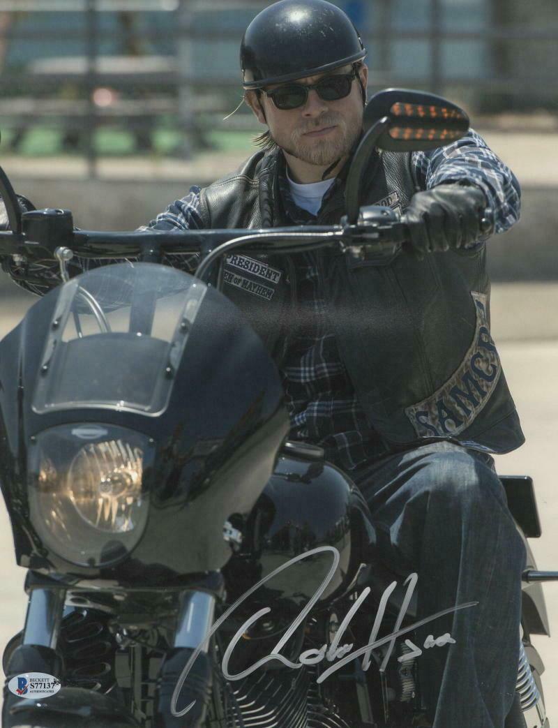 Charlie Hunnam Signed 11x14 Photo from Sons of Anarchy Beckett COA - Item #3