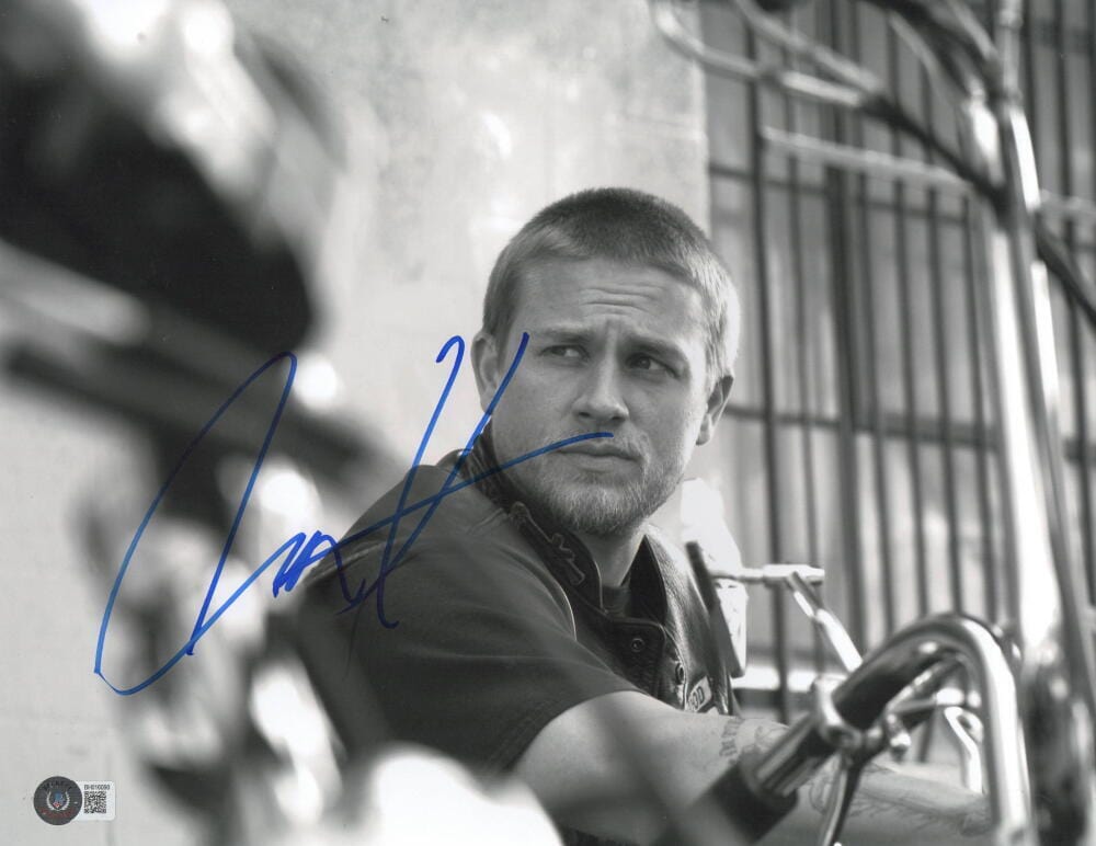 Charlie Hunnam Signed 11x14 Photo from Sons of Anarchy Beckett COA - Item #2