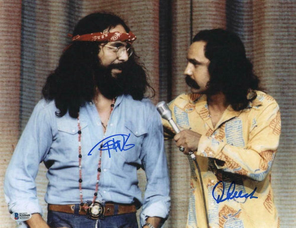 Cheech Marin & Tommy Chong Authentic Autographed 11x14 Photo - Prime Time Signatures - TV & Film