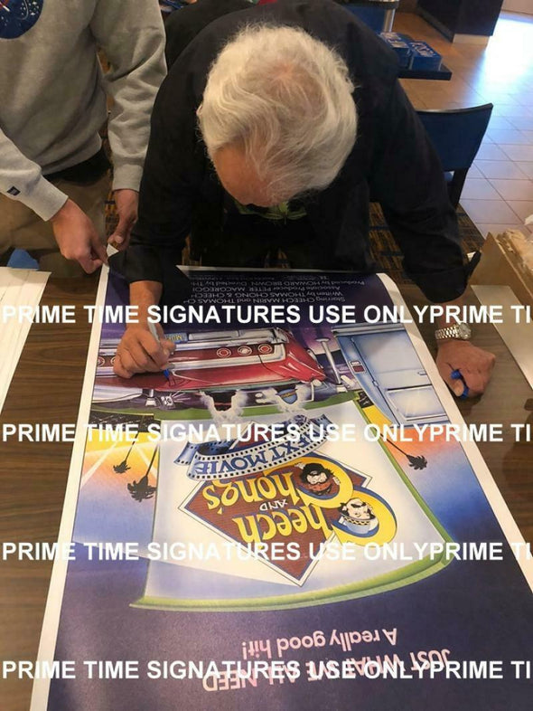 Cheech Martin & Tommy Chong Authentic Autographed Full Size Poster - Prime Time Signatures - TV & Film