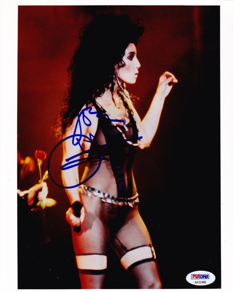 Cher Authentic Autographed 8x10 Photo - Prime Time Signatures - Music